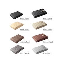 Novahub Araba Orta Konsol Kılıfı - Siyah Pu Deri, Hafızalı Köpük, 33x22x5,5 Cm, Suv Ve Kamyonet İçin