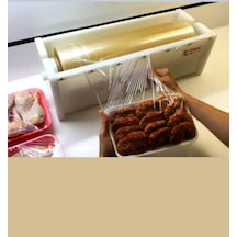Türkay Streç Film Kesme Aparatı Büyük Polietilen 50x16 Cm - Beyaz