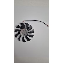 75mm 2pin Kablo 12v 3.000rpm Ha8010h12f-z Fan 1