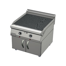 Karacasan Endüstriyel 900 Seri Dolaplı 80 Cm Doğalgazlı Tam Kanallı Izgara