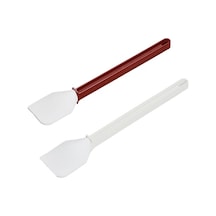 Bora Silikon Spatula 38,5 Cm - Kırılmaz Dayanıklı Pastacılık Spatulası 2'li Ekonomik Paket Avantaj P