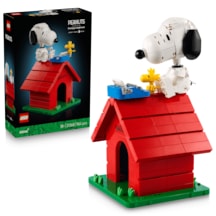 LEGO® Ideas Peanuts: Snoopy’nin Köpek Kulübesi 21368 - Yetişkinler için Snoopy Figürü İçeren Model Yapım Seti (964 Parça)