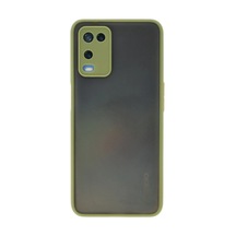 Lexroo Oppo A54 4g Uyumlu Kılıf Montreal Silikon Kapak - Açık Yeş