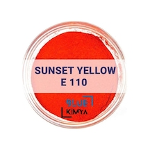 Blue Kimya Sunset Yellow E110 Gün Batımı Sarısı Toz Gıda Boyası 100 G