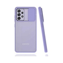Galaxy İle Uyumlu A52 Kılıf Lensi Kapak, Lila Diğer