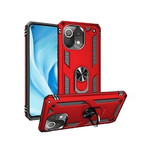 Zore Mi 11 Lite Kılıf Ogaa Vega Kapak - Kırmızı