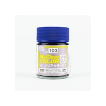 Mr.hobby Gx-103, 18 Ml. Deep Clear Blue Mr.clear Color Maket Boyası Standart