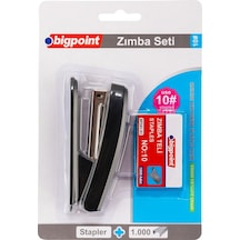 Bigpoint Zımba Makinesi Seti No:10 Siyah