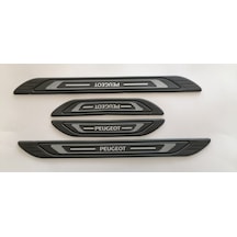Peugeot 205 206 207 208 Kapı Eşik Çıtası Plastik Siyah Kauçuk Abs (530413887)