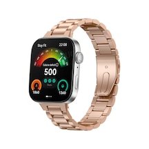 Huawei Watch Fit 5 / Fit 5 Pro Uyumlu 20mm Klasik Paslanmaz Çelik Kordon Şık Ve Dayanıklı Metal Saat Kayışı