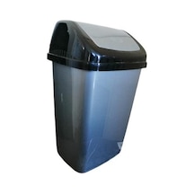 Fantastic Çöp Kutusu-5 Lt Metalik Siyah Polytime Siyah