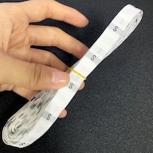 Novahub 3.2x1.2cm Polyester Giyim Etiketleri 380 Adet, Beyaz, Xxxxxl / 5xl