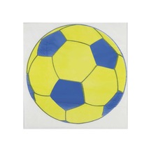 Peçete Futbol Topu Pk:20 Sarı Lacivert +3