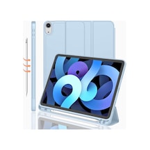 Samsung Galaxy Uyumlu Tab S11 11inç 2025 Kılıf Kalem Bölmeli Smart Case X736 X730 Kılıf