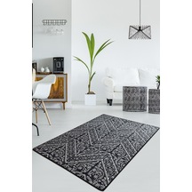 Maggie Siyah Djt 80X120 Cm Kaymaz Taban Halı