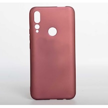 Ekılıf - Huawei Y9 Prime 2019 Uyumlu Kılıf Mat Soft Premier Silikon Kapak - Mürdüm