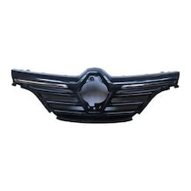 Renault Megane 4 Sedan 2016-2019 Ve Hatchback Ön Panjur Siyah 2 Nikelaj Çıtalı Oem No:622562805r