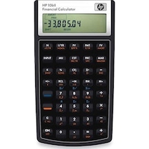 HP 10bII Finansal Hesap Makinesi, 12 Haneli LCD
