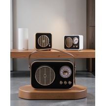 Retro Radyo Bluetooth Usb Fm Kompakt Model Uczzzm4speaker-2