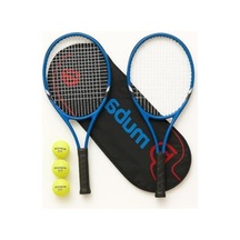 27 İnç Tenis Raketi Seti, 7 Parça, Çok Renkli