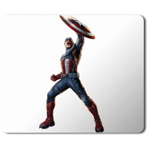 Marvel Captain America Baskılı Mousepad Mouse Pad