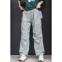 Madmext Mint Yeşili Paraşüt Jogger Kadın Pantolon Mg1726-mint Yeşili Mint Yeşili