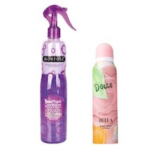 Morfose Keratin Içerikli Fön Suyu Mor 400 Ml + Dolce Kadın Deo