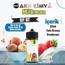 One Hit Wonder Milkman Dıy Kit Çilek Krema Gıda Aroması %20 Oranda Aroma İçerir Hazır Değildir 100 Ml