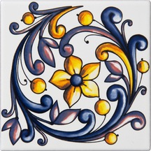 Can Seramik – 10x10 Cm. Cç-50 Kütahya Çini Karo 5'li 1 Paket N11.245