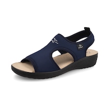 Sneaker Günlük Kadın 55 E71 La Fly Flot Cloth Sandal Blue Lacivert