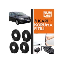 Toyota Auris 2010-2012 4 Kapı Koruma Fitili Siyah Renk Numlas-a Kalite-nm2396