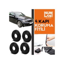 Bmw 1 Serisi E81 2007-2012 4 Kapı Koruma Fitili Siyah Renk Numlas-a Kalite-nm2342