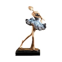 Opulentliving Suntek Kız Figürü Hediyesi Heykeli, Dekor Tv Standı, Orta Orta