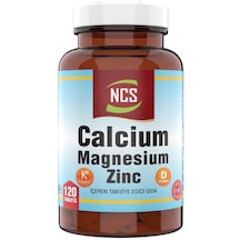 Ncs Calcium Magnesium Çinko D&K Kalsiyum 120 Tablet Magnezyum