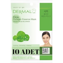Dermal Centella Asiatica Kolajen Yüz Maskesi 10'lu