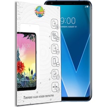 LG Uyumlu V30 Temperli Ekran Koruyucu Kırılmaz Cam
