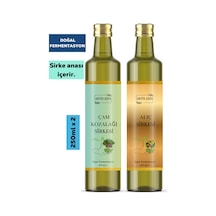 Çam Kozalağı Sirkesi Ve Alıç Sirkesi 250 Ml + 250 Ml - Doğal Fermente