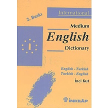 Medium English Dictionary Eng Tur - Tur Eng
