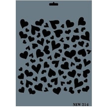 Rich New Seri N-254 Stencil 35X25 Cm