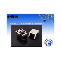 S Link Sl Ks20 Ftp Cat5e Kestone Jack3u 90 Dek