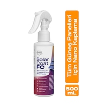 Nasiol Solarcoat Fc Tüm Güneş Panelleri İçin Koruyucu Nano Kaplama-150ml