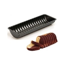 Esonez Unr 507 Baton Dilimli Kek Kalıbı 31,5 Cm Siyah