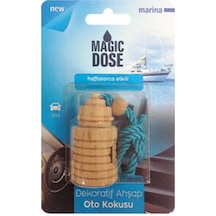 2 Adet Magic Dose Ahşap Oto Kokusu Marina Fa1-335