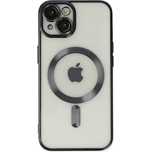 Apple iPhone  Uyumlu,  14 Kılıf Kross Magneticsafe Kapak - Siyah