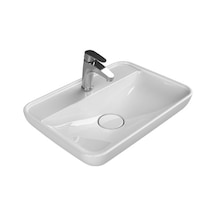Turkuaz Seramik Lal 60 CM Tezgahüstü Lavabo