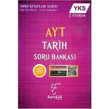 Ayt 2 Oturum Tarih Soru Bankası Karekök Yayınları N11.19655