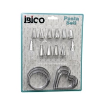 20pcs Pasta Süsleme Uç Seti 12-metal Kurabiye Kalıp Metal 3- - 3-yuvarlak 2-uç Tutucu Pls.adaptör 5705 Diğer