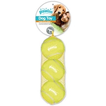 Pawise - 187 - Sesli Tenis Topu 19,5 Cm - Edntrend - 3 Adet