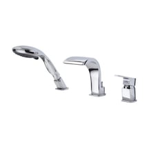 Gpd Krom Atros Ankastre Küvet Bataryası 3 Delikli MAK65 Krom