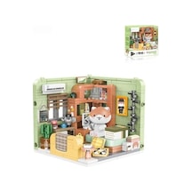 P885004 Kedi Odası 258 Parça Block Oyuncak